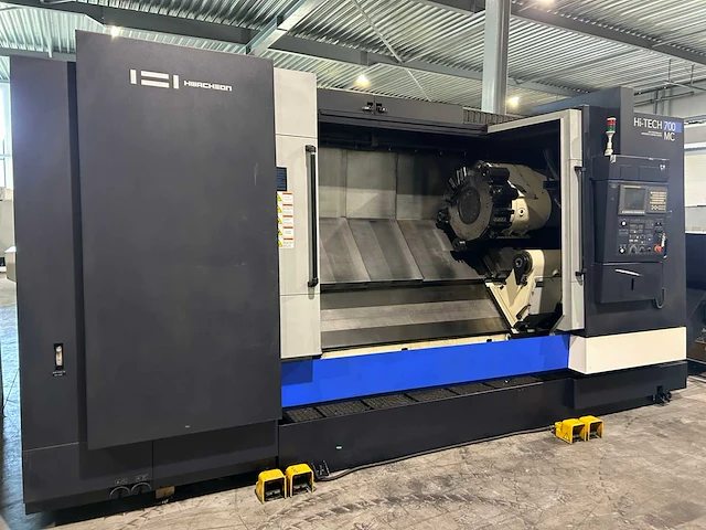 2014 hwacheon hi-tech 700 mc cnc draaibank - afbeelding 4 van  37