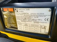 2014 hyster j2.5xn vorkheftruck - afbeelding 7 van  15