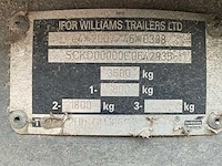 2014 ifor williams 2hb gp 106g aanhangwagen - afbeelding 6 van  14