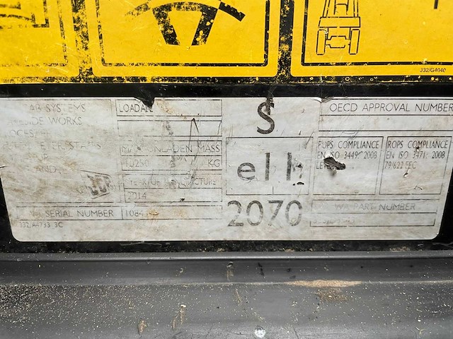 2014 jcb 536-60 agri-plus verreiker - afbeelding 40 van  45