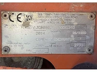 2014 jcb 8025 zts mini rupsgraafmachine - afbeelding 22 van  29