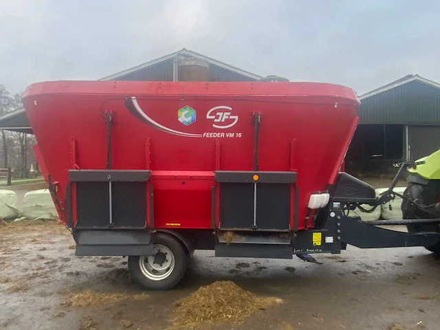 2014 jf kongskilde feeder vm 16-2 s voermengwagen lph-42-h - afbeelding 11 van  26