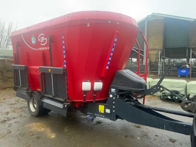2014 jf kongskilde feeder vm 16-2 s voermengwagen lph-42-h - afbeelding 15 van  26