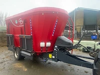 2014 jf kongskilde feeder vm 16-2 s voermengwagen lph-42-h - afbeelding 2 van  26
