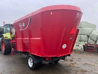 2014 jf kongskilde feeder vm 16-2 s voermengwagen lph-42-h - afbeelding 4 van  26