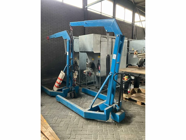 2014 jht mks 1500 / p dw werkplaatskraan - afbeelding 3 van  8
