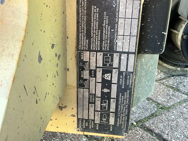 2014 jlg 1930 es hoogwerker - afbeelding 4 van  12