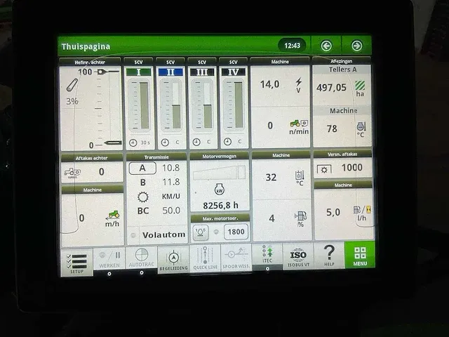 2014 john deere - 6175r - vierwielaangedreven landbouwtractor - afbeelding 13 van  23