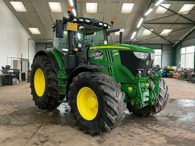 2014 john deere - 6175r - vierwielaangedreven landbouwtractor - afbeelding 18 van  23
