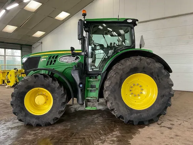 2014 john deere - 6175r - vierwielaangedreven landbouwtractor - afbeelding 19 van  23