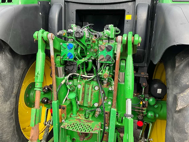 2014 john deere 6150r vierwielaangedreven landbouwtractor - afbeelding 15 van  39