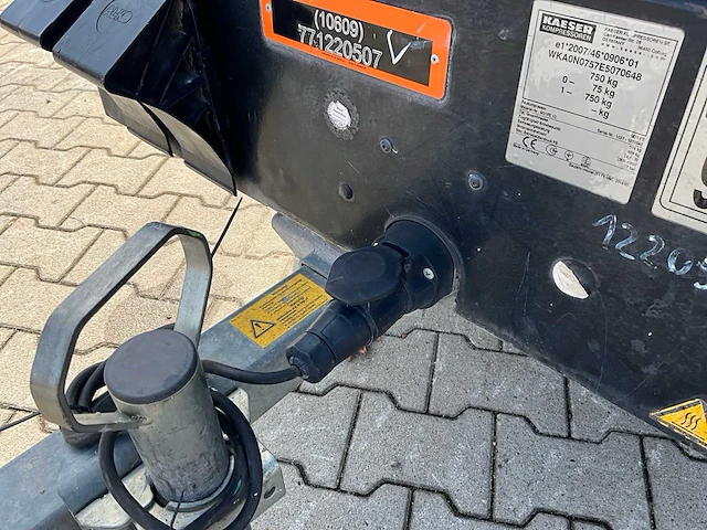 2014 kaeser m31pe compressor aanhangwagen - afbeelding 5 van  19