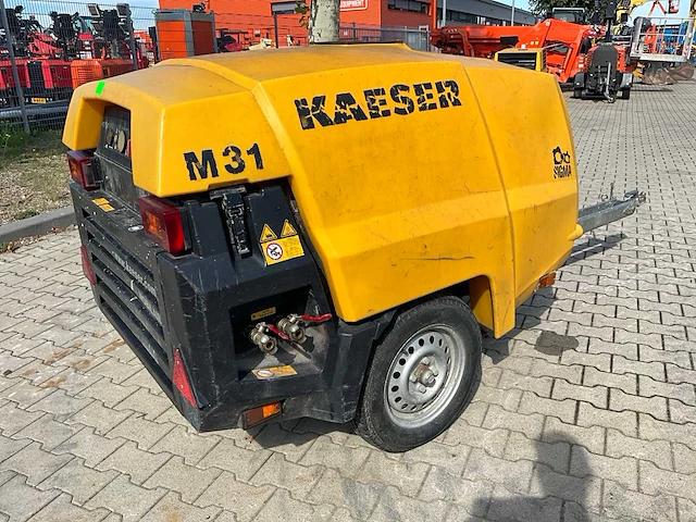 2014 kaeser m31pe compressor aanhangwagen - afbeelding 13 van  19