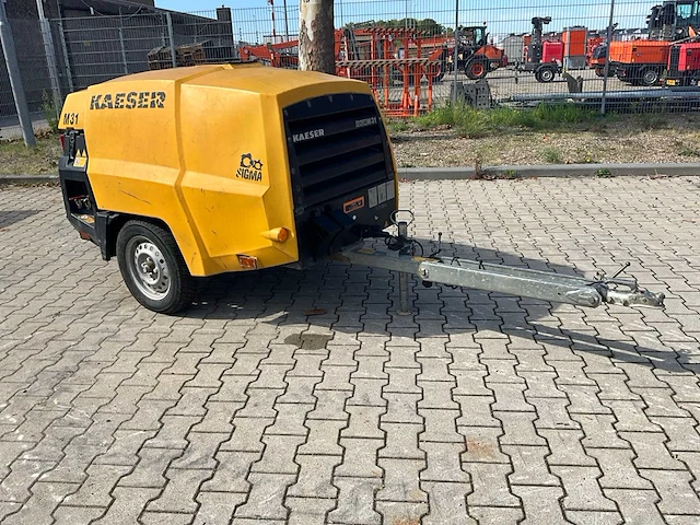 2014 kaeser m31pe compressor aanhangwagen - afbeelding 14 van  19