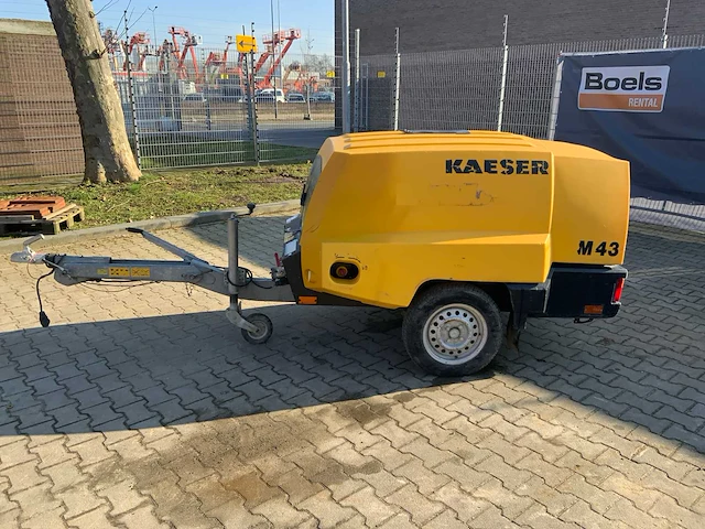 2014 kaeser m43pe luchtcompressor aanhangwagen - afbeelding 1 van  17