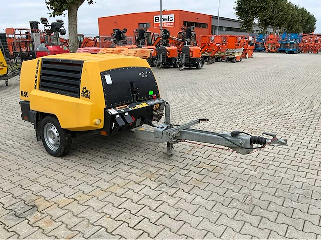 2014 kaeser m50pe 1c luchtcompressor aanhangwagen - afbeelding 18 van  24