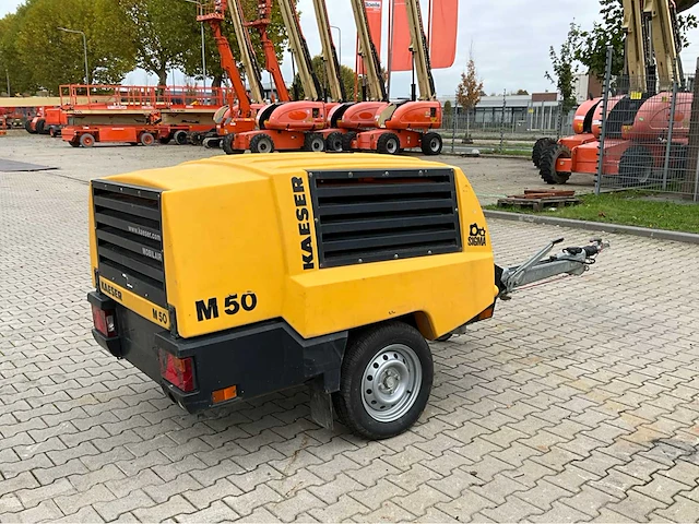 2014 kaeser m50pe 1c luchtcompressor aanhangwagen - afbeelding 20 van  24