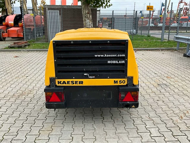 2014 kaeser m50pe 1c luchtcompressor aanhangwagen - afbeelding 21 van  24