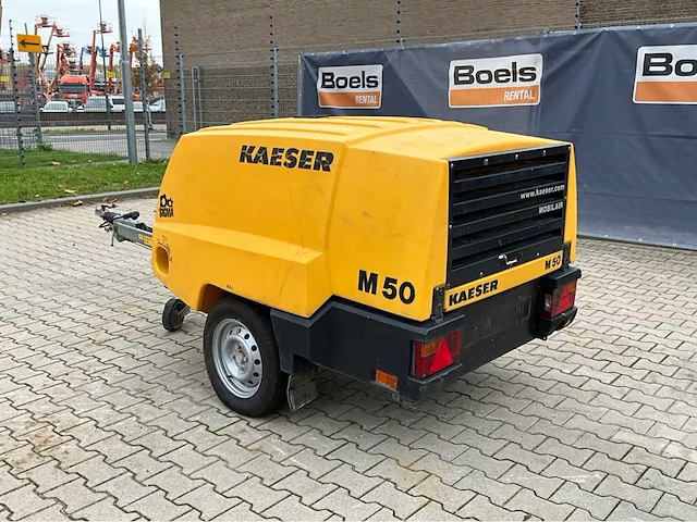 2014 kaeser m50pe 1c luchtcompressor aanhangwagen - afbeelding 22 van  24