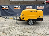 2014 kaeser m50pe 1c luchtcompressor aanhangwagen - afbeelding 23 van  24