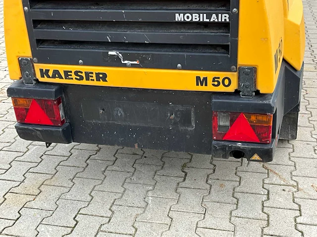 2014 kaeser m50pe 1c luchtcompressor aanhangwagen - afbeelding 24 van  24