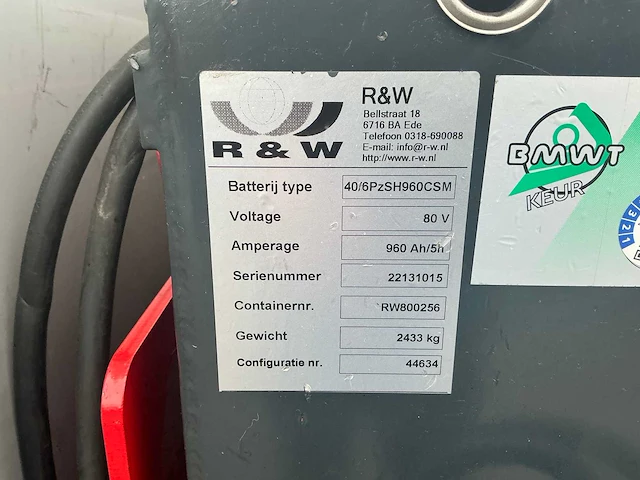 2014 kalmar ecf55-6 vorkheftruck - afbeelding 13 van  35