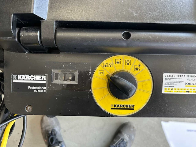 2014 kärcher bd40/25c accu schrobmachine - afbeelding 7 van  10