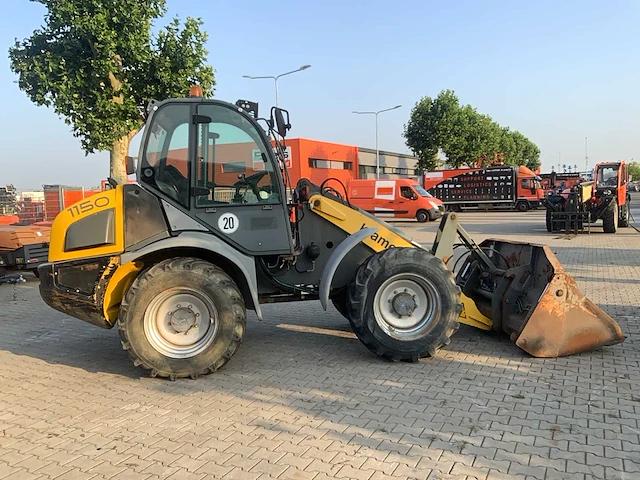 2014 kramer allrad 1150 347-04 wiellader 4x4 - afbeelding 17 van  22