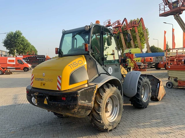 2014 kramer allrad 1150 347-04 wiellader 4x4 - afbeelding 18 van  22