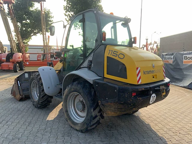 2014 kramer allrad 1150 347-04 wiellader 4x4 - afbeelding 19 van  22