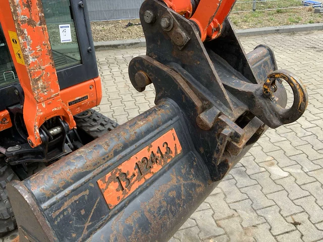 2014 kubota kx016-4 minigraafmachine - afbeelding 2 van  23