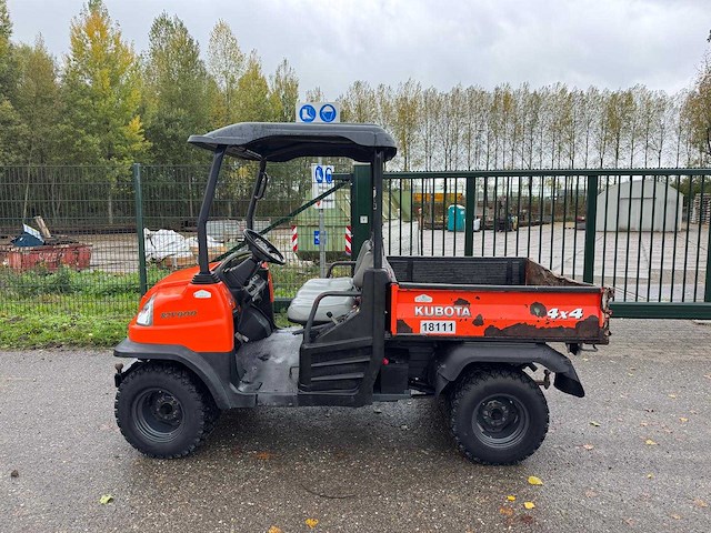 2014 kubota rtv900 4x4 transportvoertuig - afbeelding 13 van  17