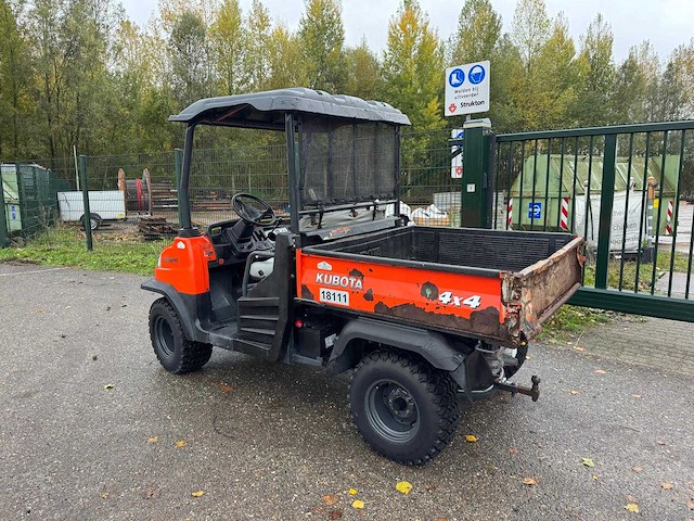 2014 kubota rtv900 4x4 transportvoertuig - afbeelding 14 van  17