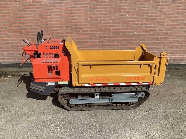 2014 kubota ry601d-3 rupsdumper - afbeelding 2 van  6