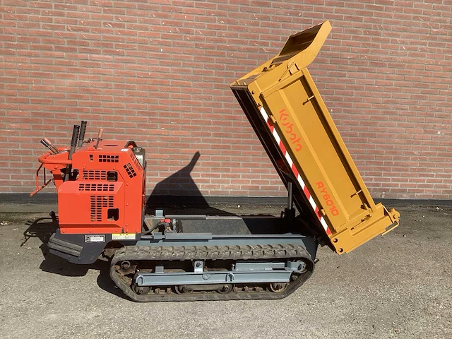 2014 kubota ry601d-3 rupsdumper - afbeelding 3 van  6