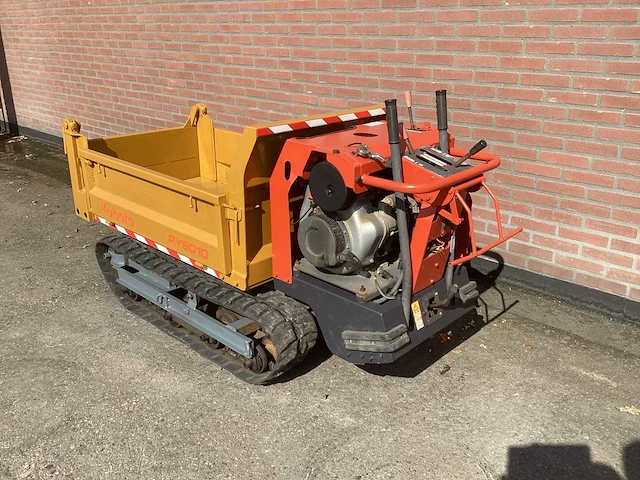 2014 kubota ry601d-3 rupsdumper - afbeelding 4 van  6