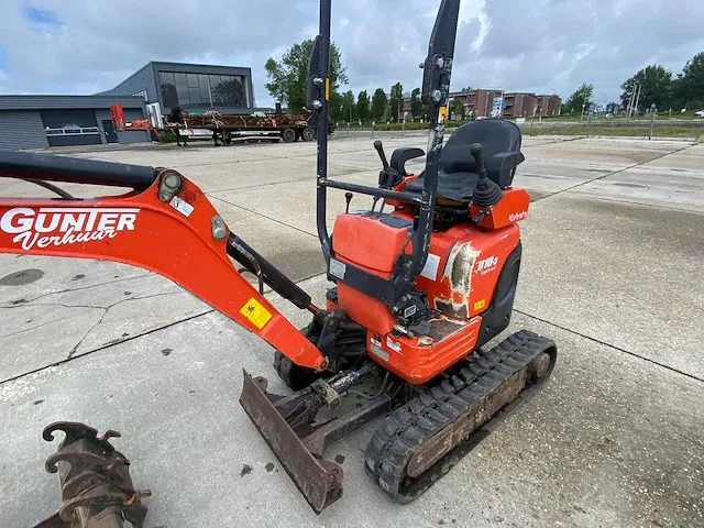 2014 kubota u10-3 minigraafmachine - afbeelding 12 van  19