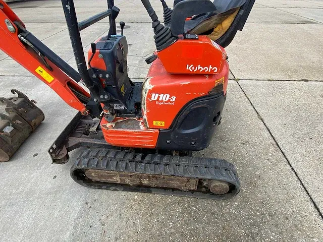 2014 kubota u10-3 minigraafmachine - afbeelding 14 van  19