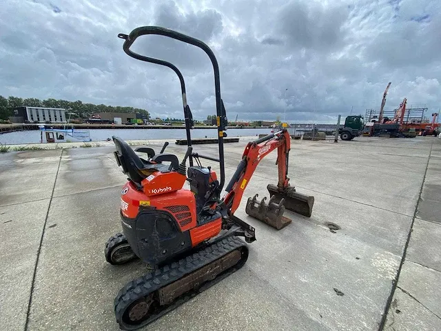 2014 kubota u10-3 minigraafmachine - afbeelding 5 van  19