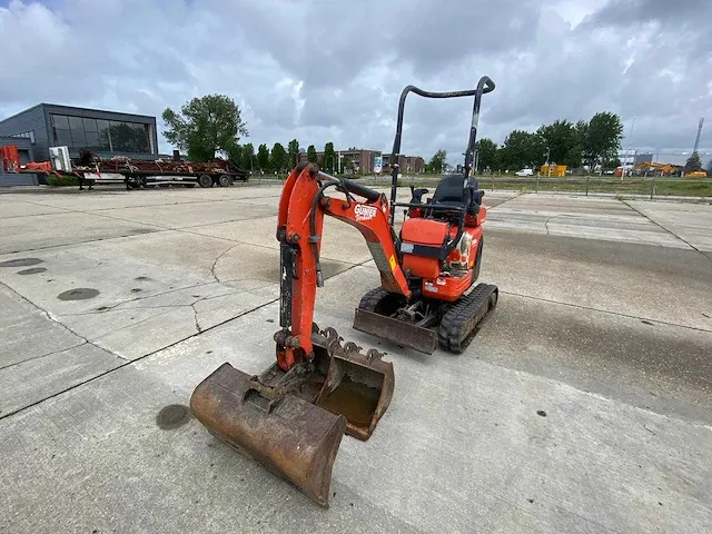 2014 kubota u10-3 minigraafmachine - afbeelding 7 van  19