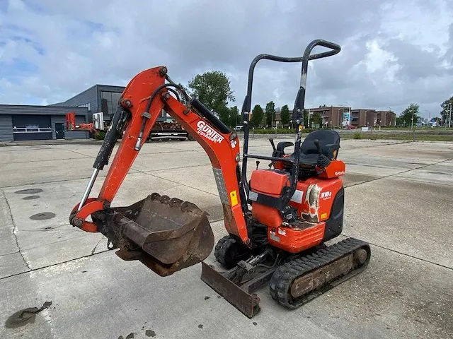 2014 kubota u10-3 minigraafmachine - afbeelding 9 van  19