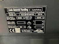 2014 linde h20d-01 vorkheftruck - afbeelding 13 van  20