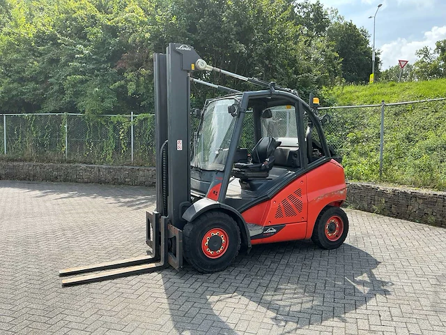 2014 linde h45t-02 vorkheftruck - afbeelding 1 van  33