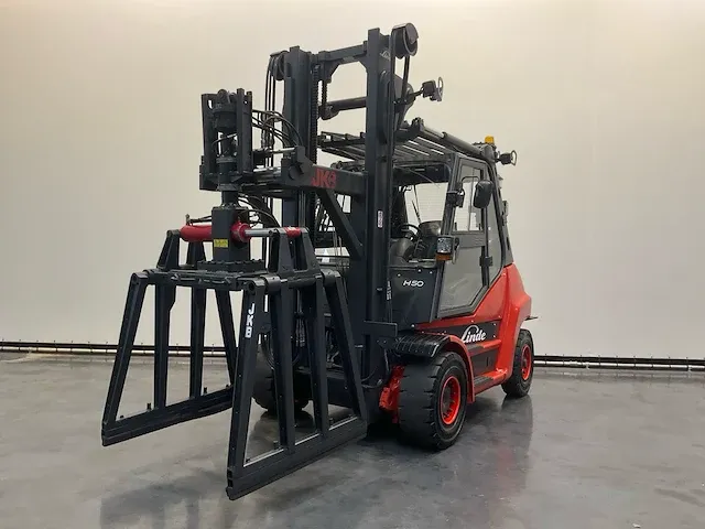 2014 linde h50d-02 vorkheftruck - afbeelding 1 van  27