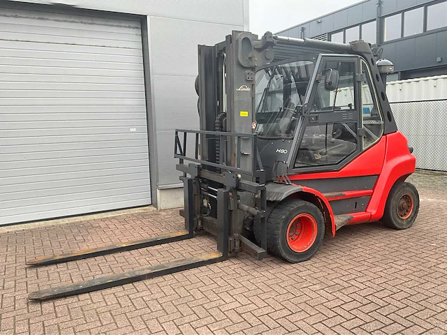 2014 linde h80d-02 8000kg freelift vorkheftruck - afbeelding 12 van  23