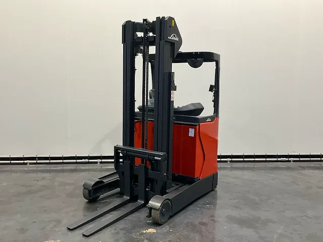 2014 linde r16-01 reach truck - afbeelding 1 van  14
