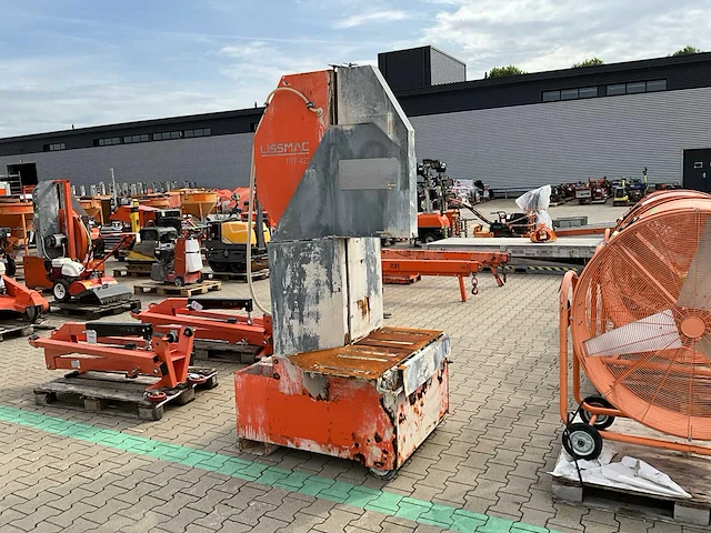 2014 lissmac dts 420 pe/n verticale steenzaagmachine / blokzaagmachine - afbeelding 1 van  9