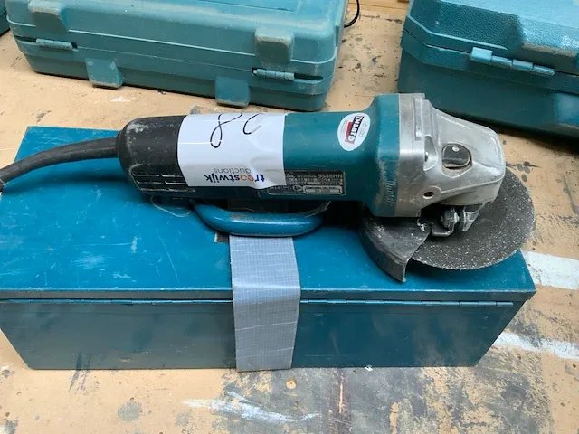 2014 makita 9558hnr haakse slijpmachine - afbeelding 2 van  4