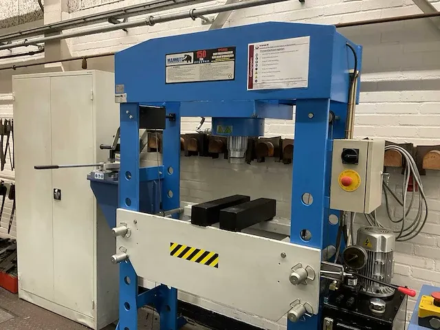 2014 mammuth sp150hel hydraulische pers - afbeelding 6 van  12