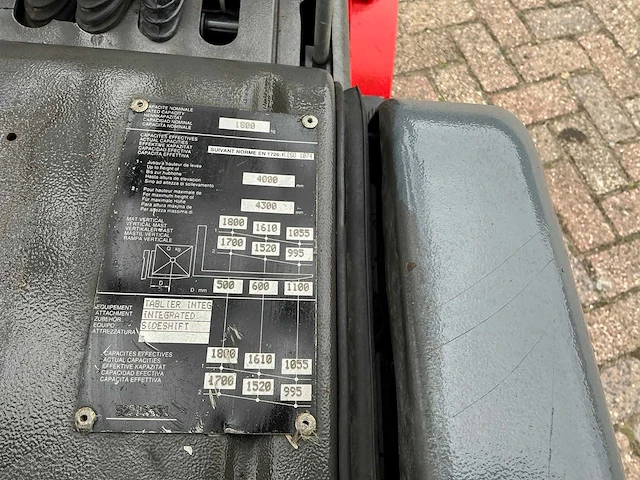 2014 manitou me 318 vorkheftruck - afbeelding 5 van  14